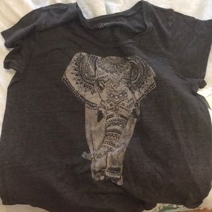 Lucky Brand elephant tee